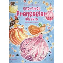 Naque Çıkartmalı Prensesler Kitabım: Kes, Boya, Yapıştır