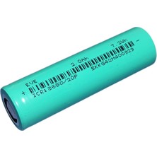 Eve 18650-20P-3.7V 2000 Mah Li-Ion Şarjlı Pil