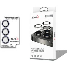 Cepustik Telefon Aksesuarları Galaxy S26 Safir Parmak Izi Bırakmayan Cl-12 Premium Kamera Lens Koruyucu Anti-Reflective Mor