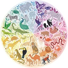Naque 500 Parçalı Daire Puzzle Hayvanlar