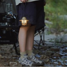 Naque Kamp Lambası Feneri LED Kamp Feneri Suya Dayanıklı 4.000 Mah Açık Yürüyüş Için Kamp Işık Lambası Elektrik Kesintisi Acil Ev Arka Bahçe Verandası Balkon Teras -30 Derece