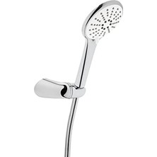 Naque Snow A45736STA 3f El Duşu Takımı, Krom