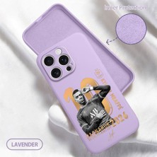 HONTINGA iPhone 16 Pro ile Uyumlu Kılıfı Içi Kadifeli Düşüme Önleyici Basitlik Anti Düşme Kamera Korumali Mbappé Desen Telefon Kılıfı Kadın ve Erkek Için Uygundur K6-0236