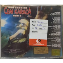 Kadıköy Plak Kulübü Dikkat CD !!! Cem Karaca – The Best Of Vol.2 CD