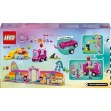 Naque Gabby’nin Parti Odası 10797 – 4 Yaş ve Üzeri Çocuklar Doğum Günü Hediyesi Fikri, Parti Oyuncakları, Mini Bebek Figürleri ve Hayvan Figürleri Içeren Yaratıcı Oyuncak Yapım Seti (252 Parça)