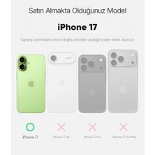 Naque 17 Için ile Uyumlu Şeffaf Kılıf Kristal Berraklığında Materyal Polikarbonat Arka Kısım ve Silikon Kenarlar Kablosuz Şarj Destekli Kılıf Kapak (17)