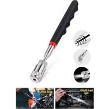 Depomega Teleskopik Uzayan Mıknatıslı LED Çubuk Manyetik Ince Çubuk 19-82 cm