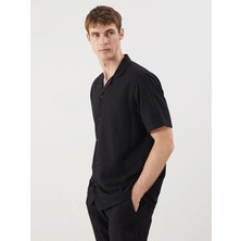 Lc Waikiki Yeni Sezon Regular Fit Kısa Kollu Keten Görünümlü Erkek Gömlek