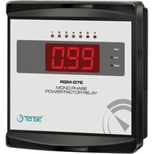 Tense RGM-07E 3X20 mm Display Monofaze Reaktif Güç Kontrol Rölesi