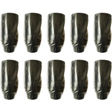 Omeyva Renkli Sert Mika Plastik Kristal Bardak - Siyah - 6 Oz / 180 cc - 250 Adet