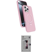 Elektronikçim Ieg™ iPhone 16 Pro Max Kılıf Iz Işık Koleksiyonu - Siyah Bilvis 3D Mat Cam Ekran Koruyucu Elk
