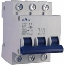 Agt Oag 3p Otomatik Sigorta 25 Amp