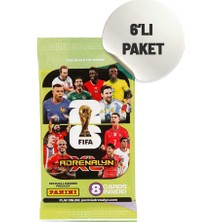 Panini Fıfa World Cup 2026 Adrenalyn Xl Futbol Kartı 6’lı Paket 48 Kart