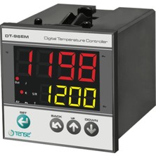 Tense Dt-96 Em Opsiyonel Sıcaklık Kontrol Cihazı 96 x 96 J,K,S,R,T,PT100 2x4 Dijit 7 Segment