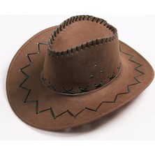 Fta Ticaret Süet Kovboy Şapkası Çocuk