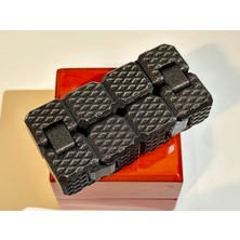 Silva Co Infinity Cube Desenli Katlanabilir Sonsuz Stres Küpü – Siyah Fidget Masa Oyuncağı