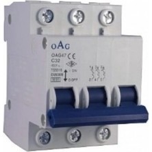 Agt Oag 3p Otomatik Sigorta 16 Amp
