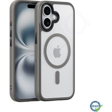 iPhone 17 Spada Panzer Magsafe Gri Kılıf