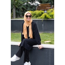ELANS Penye Hazır Pratik Şal Eşarp Hardal