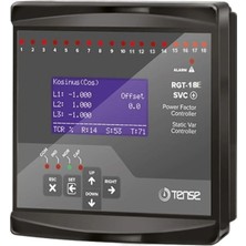 Tense RGT-18E LCD Ekran Trifaze Reaktif Güç Kontrol Rölesi