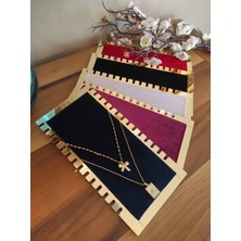 Özgürce Ahşap Takı Organizer Stand, Kolye ve Bileklik Düzenleyici, 5'li Set