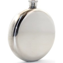 Senka Paslanmaz Çelik Yuvarlak 8 Oz Tekli Matara ALK2677