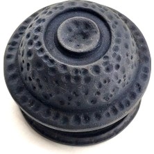 Senka Antika Tarz Dekoratif Pirinç Gözlü Kapı Tokmağı - 78MM Çap, Oksit