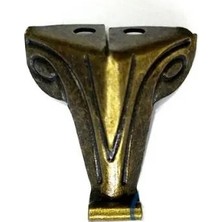 Senka Moda Ahşap, Sunta Sandık Ayağı, Kutu Ayak 2,5 cm - Antik