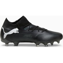 Puma Future 7 Match Fg/ag Erkek Futbol Kramponu Siyah Çim ve Halı Saha Uyumlu