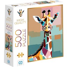 Naque 500 Parça 2,2mm Kalınlık 33X48CM Profesyonel Hobi Puzzle Yapboz Serisi