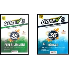 Okul Marketim Nitelik 8.sınıf Görev Türkçe-Fen Bilimleri - 36 Hafta Haftalık Föyleri