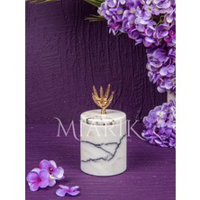 Özgürce Şık Leylak Mermer Dekoratif Ürün, Zarif ve Modern Tasarım