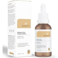 Naque Göz Altı Torbalanma Aydınlık Göz Altı Görünüm Destekleyici Bakım Serumu 30 ml Koyu Halkalar