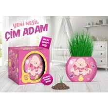 Naque Bebek Temalı Çim Adam 6'lı Set – Çocuklar Için Eğitici ve Eğlenceli Bitki Yetiştirme Kiti