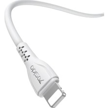 Naque 2A USB To Lightning Hızlı Şarj Kablosu, 1 Metre