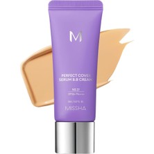 Naque Yaşlanma Karşıtı Bakım ve Aydınlık Görünüm Sunan M Perfect Cover Serum Bb Cream (No:27)