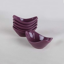 Naque Mor Sera Çerezlik/sosluk 16 cm 6 Adet