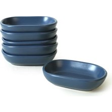 Naque Mat Mavi Noyan Çerezlik 11 cm 6 Adet 399