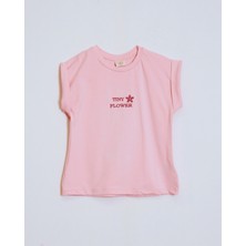 Ozzy Kids Kız Çocuk Arkası Çiçek Nakış Body