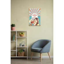 Naque Kuşe Kağıt Duvar Posteri Nerede Bekleyeyim Sizi Retro DRTR0096