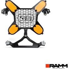 Ramm Bmw Motorrad 1300 Gs Alüminyum Far Koruması - Turuncu
