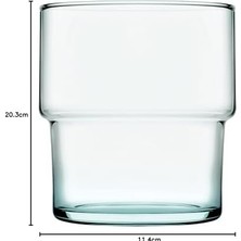 Naque Aware Su Bardağı - 300 cc - 4'lü