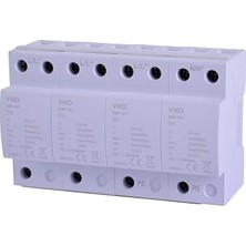 Naque VSP-4/100/B Modüler Parafadur 100KA 4kutup B Tip