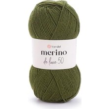 Naque El Örgü Ipi Merıno De 50, 530, 5X100 gr