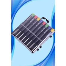 Naque Renkli 8 Parça Saatçi ve Telefoncu Tornavida Seti