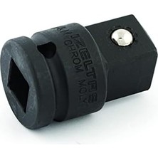 Naque Havalı Lokma Adaptörü, Siyah, 1/2"f x 3/4"m