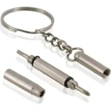 Naque Gözlük Tornavida, Telefon, Saat Tornavida Çok Amaçlı Anahtarlık Yıldız Düz Somun Uçlu Tornavida Seti