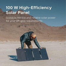 Naque Biolite Solarpanel 100 W Katlanabilir Güneş Paneli
