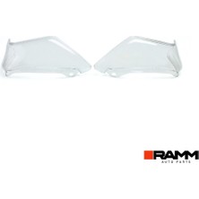 Ramm Bmw Motorrad 1300 Gs Yükseltilmiş Elcik Korumaları - Sağ ve Sol - Transparan