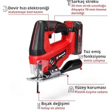 Naque Tc-Js 18/70 Li (1X2,5AH), Akülü Dekupaj Testere - 4321280